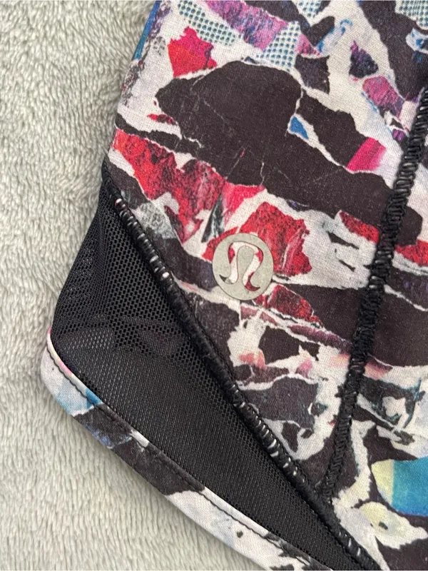 Lululemon Hotty Hot shorts culture clash multi black running activewear gym 10 - Image 5