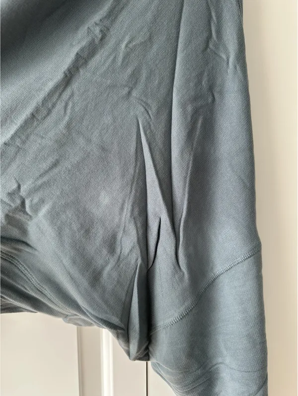 UO Soft Serve Terry Hooded Shrug Urban Outfitters Blue XL - Image 6