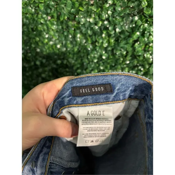 AGOLDE High Rise Straight Jeans Sz 27 - Image 4