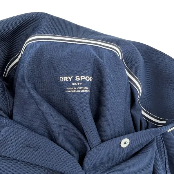 Tory Sport by Tory Burch Sleeveless‎ Golf Polo Shirt Navy Blue Size XS - Image 8