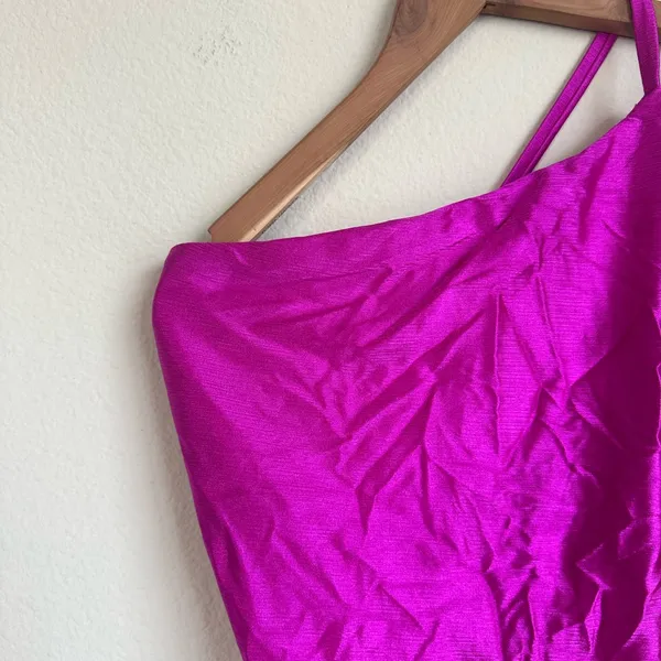 Anthropologie Shiny One Shoulder One Piece Swimsuit - Image 6
