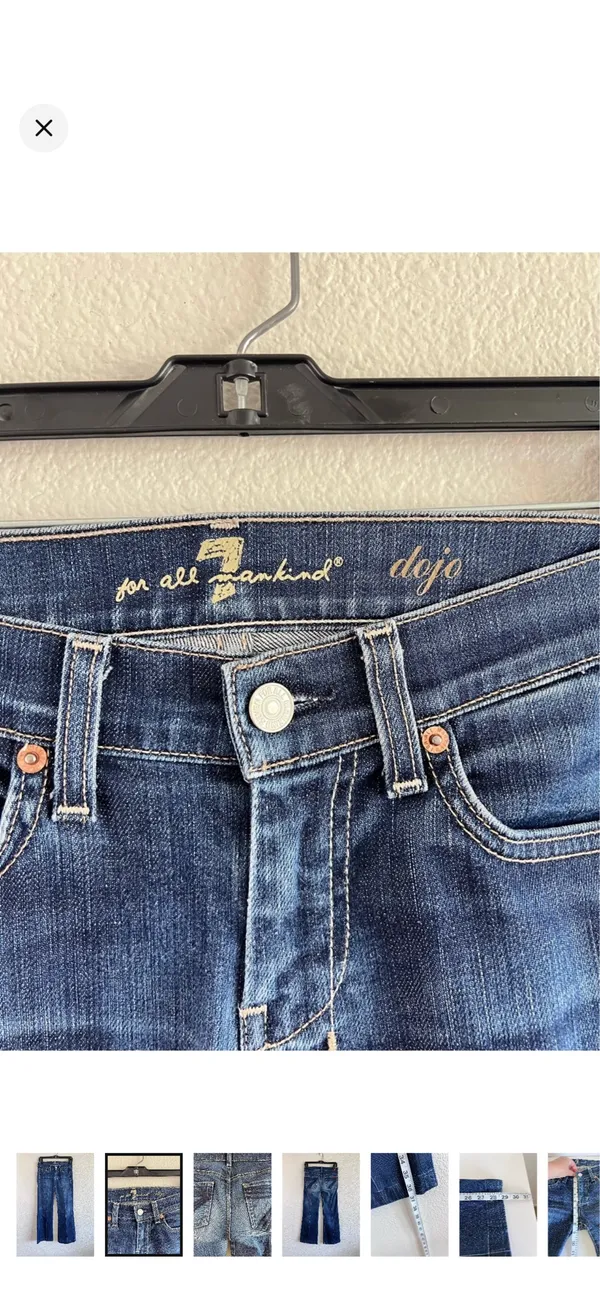 7 for all mankind dojo size 25  - Image 2