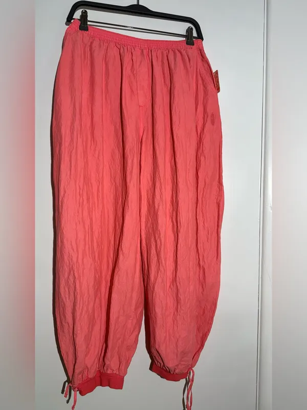 NWT! FP Movement by Free People Coral Wide-Leg Elastic-Waist Track Balloon Pants - Image 3