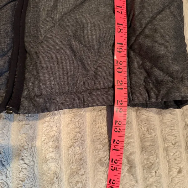 The North Face Womens Jester Quilted Jacket Grey Full Zip Puffer Small‎ Heather - Image 7