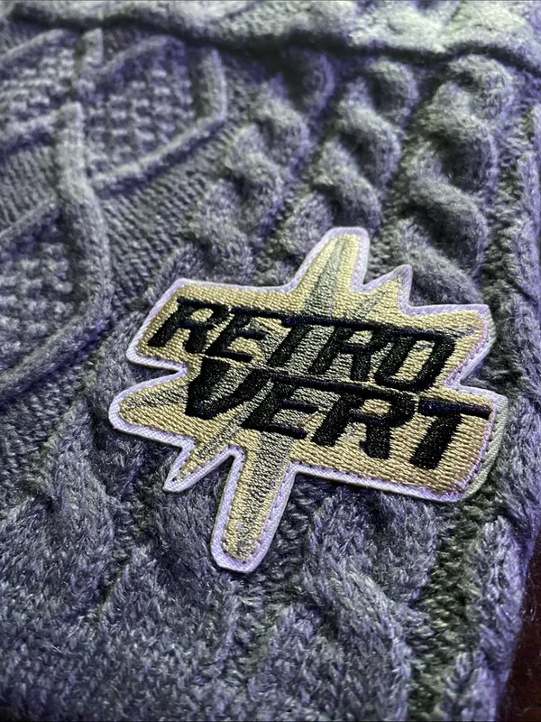 🆕 RETROVERT Gradient knit Cable knit shorts Gray - Image 4