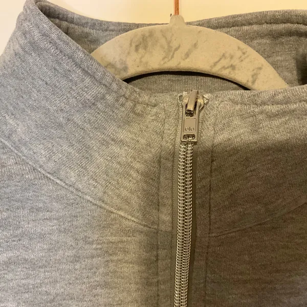 Alo Yoga Accolade 1/4 Zip Pullover Athletic Heather Grey S - Image 3