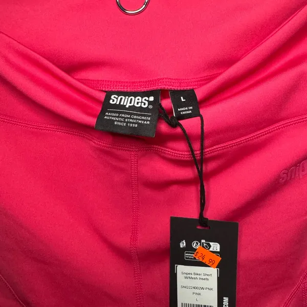 Snipes‎ Women's Vibrant Pink Bike Shorts - Image 3