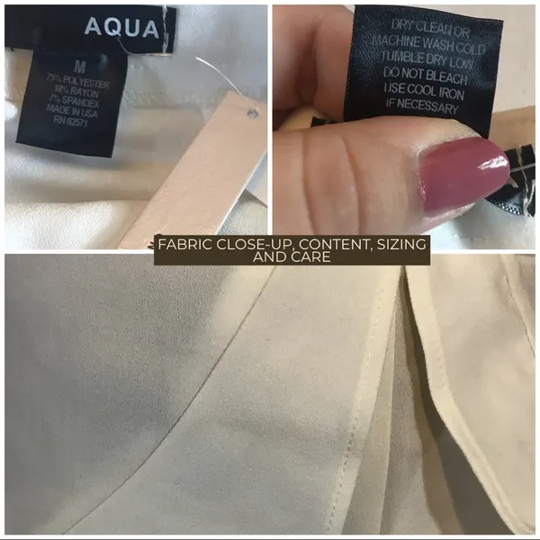 Aqua White Ruffle Accent High Waist Shorts Nwt (M) - Image 11