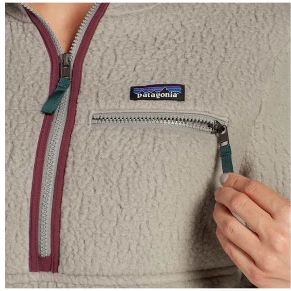Patagonia Women's Retro Pile Marsupial‎ Pullover - Image 5