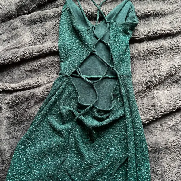 Windsor Green sparkly prom dress - Image 4