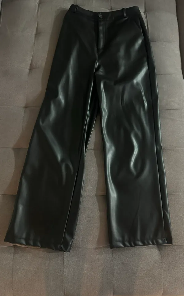 Amazon Faux Leather Pants - Image 3