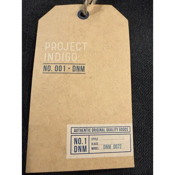 Project Indigo Black Denim Skort Size 5 NWT Stretch Jean Mini Skirt Shorts - Image 6
