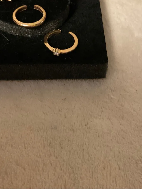 Gold Stackable Midi Ring Set - Image 3