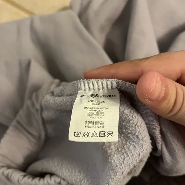 Brandy Melville John Galt Rosa Lavender Sweatpants - Image 5