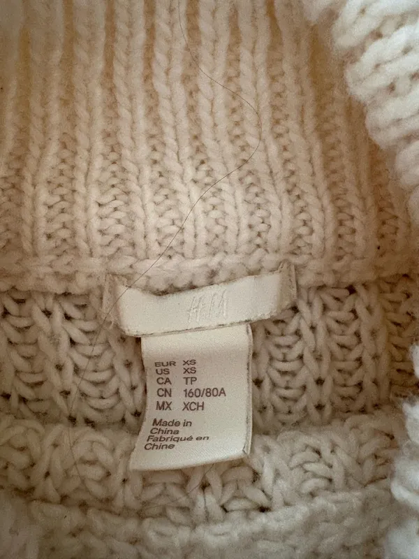 White Sweater H&M - Image 2
