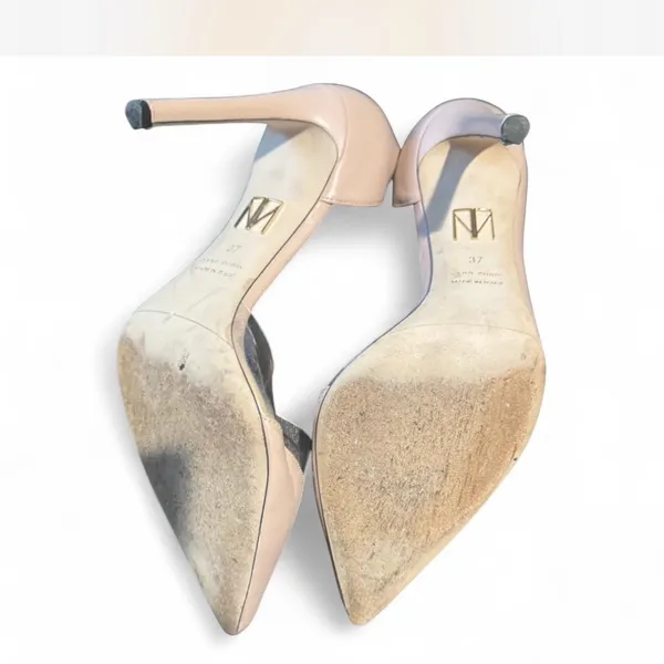 Tamara Mellon Nude Heels Size 6 - Image 7