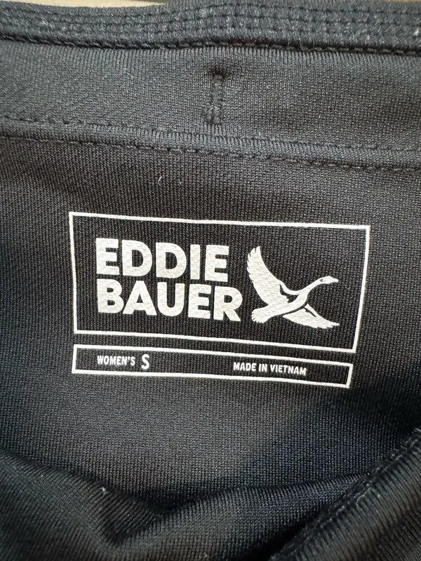 Black Eddie Bauer Stretch Casual Pants Size S EUC - Image 5