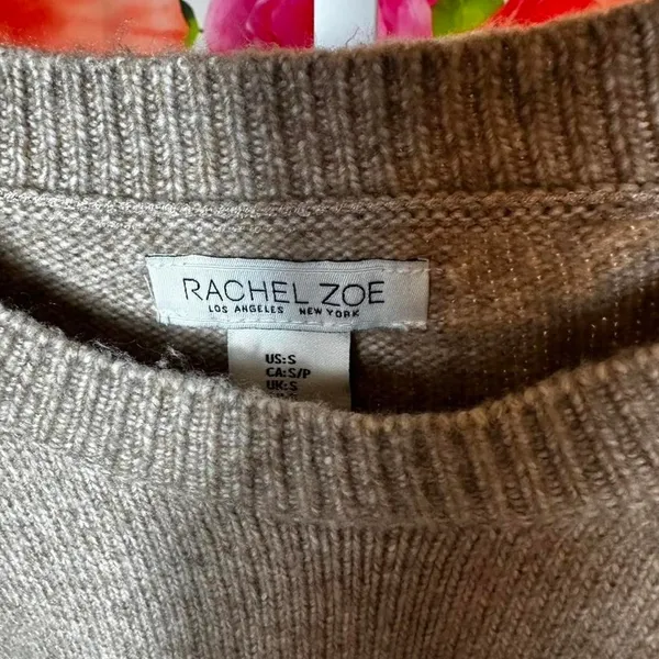P249. Rachel Zoe grey sweater Size S - Image 2