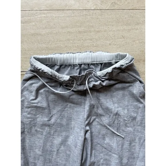Lululemon Women‎ Jogger Camo Heather Grey Size 10 Texture Active Run - Image 2