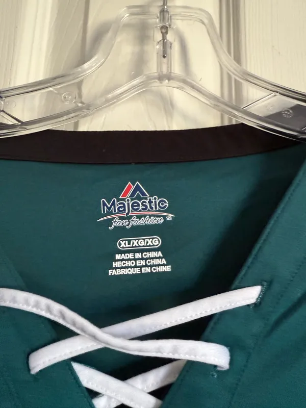 NFL Philadelphia Eagles Jersey Shirt Women’s Lace-Up Football XL - Image 3