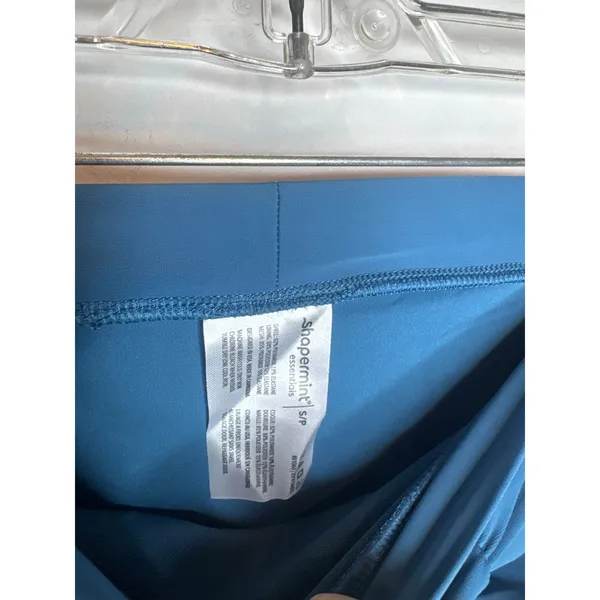 Shapermint Essentials High Waisted Control Bikini Bottom Blue Size S NWT - Image 7
