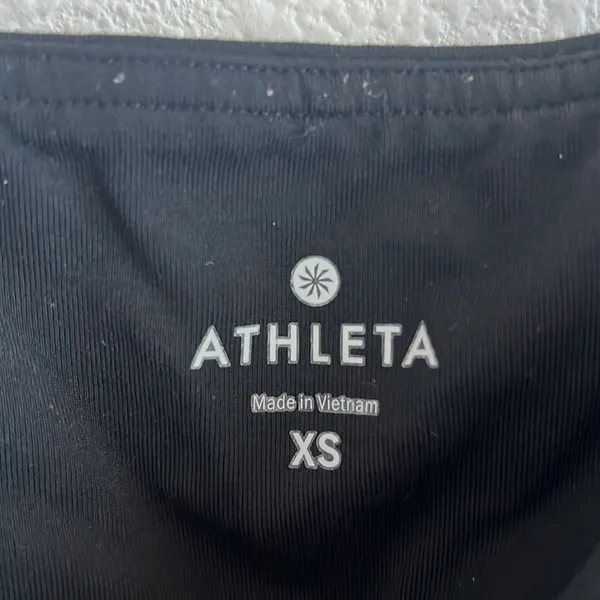 Athleta Chatarunga 305922 Black Cropped Capri Legging XS - Image 3