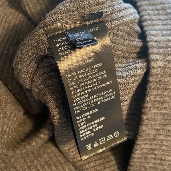 Free People NWT ‘Main Squeeze’ gray oversized cozy slouch top, size medium - Image 7