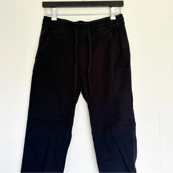 GAP Easy Pant Cotton Blend Drawstring Lightweight Black XS - Image 3