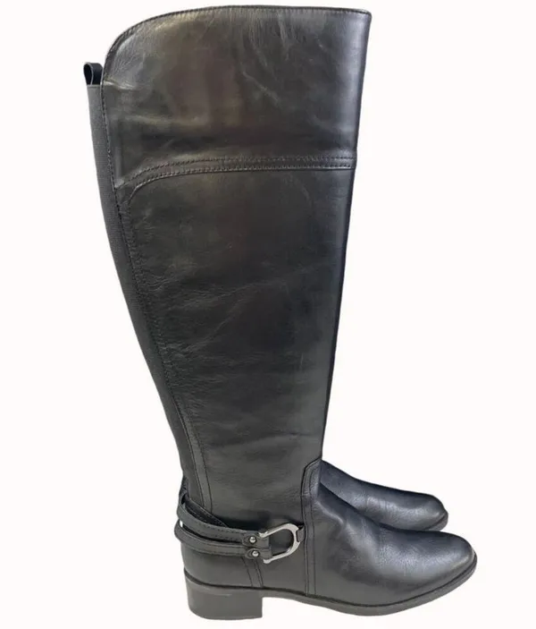 Audrey Brooke Women's Black Shoes/Knee High Boots Sz 8.5M SKU 5165 - Image 3