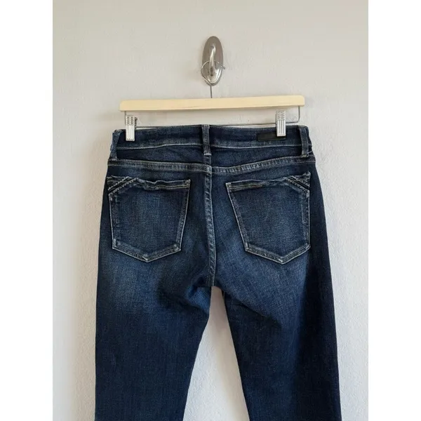 Buckle Black Jeans Fit No.53 Straight Women’s 28x32 Dark Wash Mid Rise Stretch - Image 12