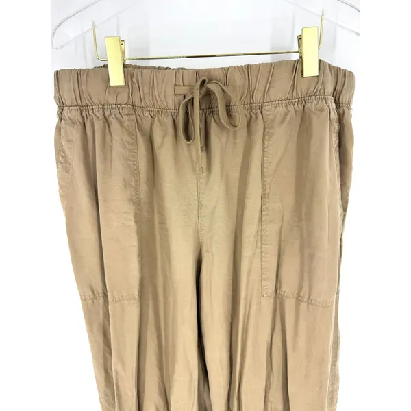 Universal Thread Womens XXL Khaki Lyocell Jogger‎ Pants Elastic Waist - Image 2