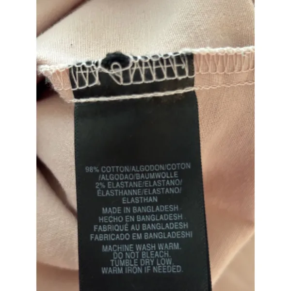 Jones New York Signature Women Light Pink Button Front Twill Jacket‎ Size Medium - Image 6