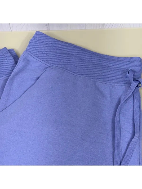 Athletic Works Women’s Lavender Fleece Jogger Sweatpants XXL Drawstring Stretch - Image 2
