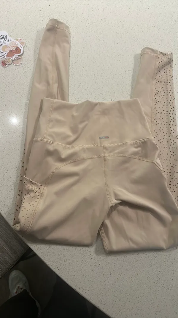 Aerie Leggings Beige OFFLINE by - Image 8
