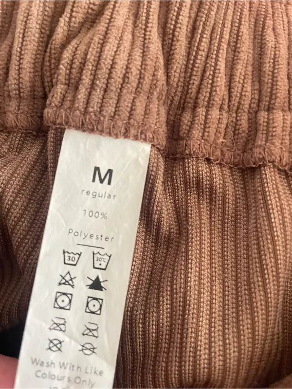 Halara Baggy Corduroy Pocket Pants in Size Medium - Image 3