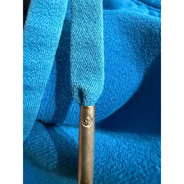 Lululemon Scuba High-Rise Joggers Poolside‎ Blue Fleece Pants Size 4 LW5DQRS - Image 5