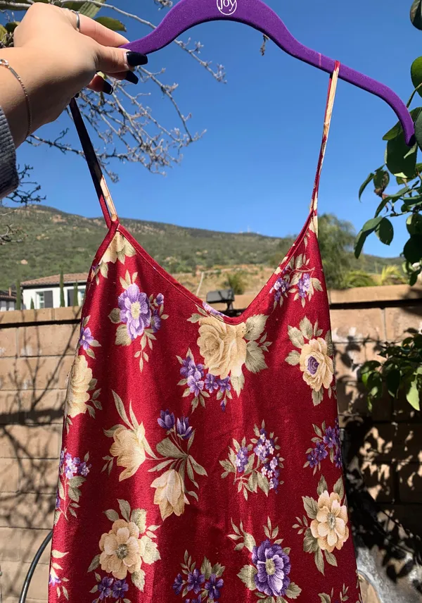 ✨floral maxi slip dress Multi Size M - Image 5