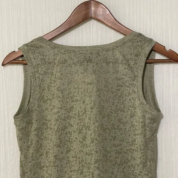 I.N.C. Embellished Scoop Neck Tank Top XS Sage Green NWT Studded Sleeveless - Image 6