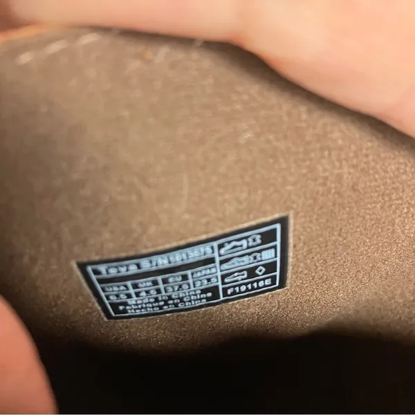 Teva Foxy Tall leather boots cognac leather size 6.5‎ - Image 7