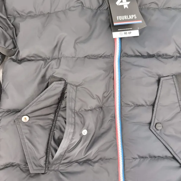 4 Laps FourLaps Black Women's Cover Down Jacket Goose Down Puffer - Size S - NWT - Image 7