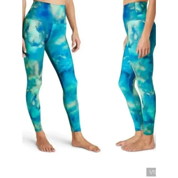 Beyond Yoga Lux High-Waisted Midi Leggings Tie Dye Women’s Medium - Image 2