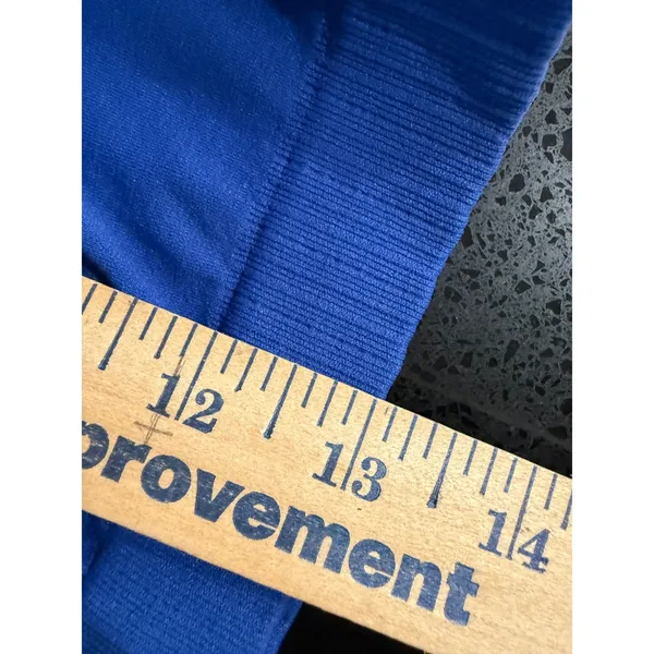 Free People FP Movement Good Karma High Waisted Seamless Shorts Royal Blue S/M - Image 7