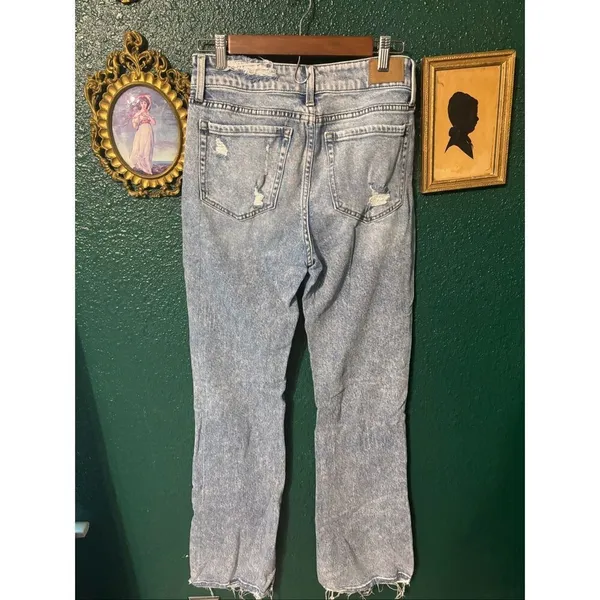 BKE Billie Slim Fit High Rise Bootcut Leg Light Jeans Sz 28 - Image 2