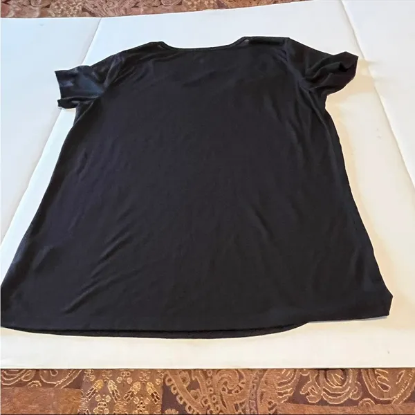 MLB Pittsburgh Pirates Campus Life Womens Large Black Fitted Short‎ Sleeve Shirt - Image 10