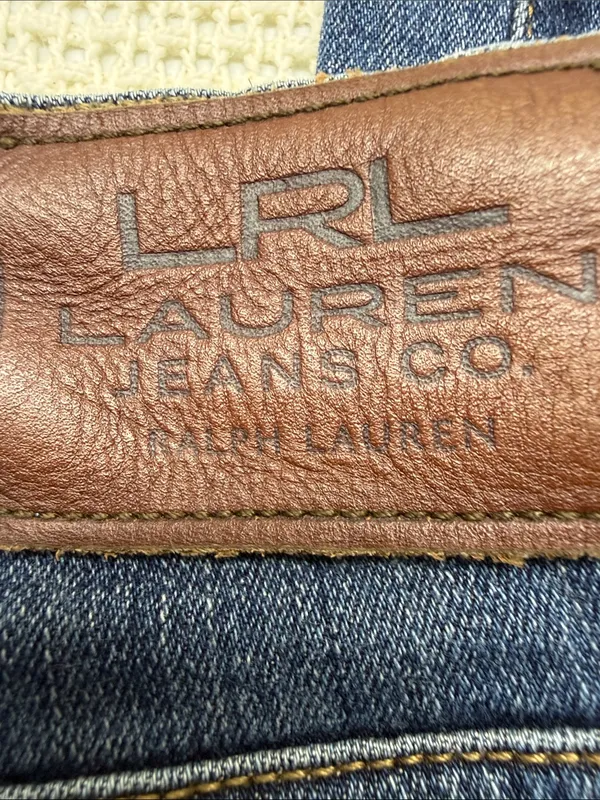 Ralph Lauren Straight Leg Jeans in Dark Blue Wash - Image 10