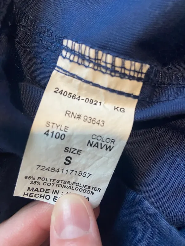Cherokee Navy Blue  Scrub Set - Image 6