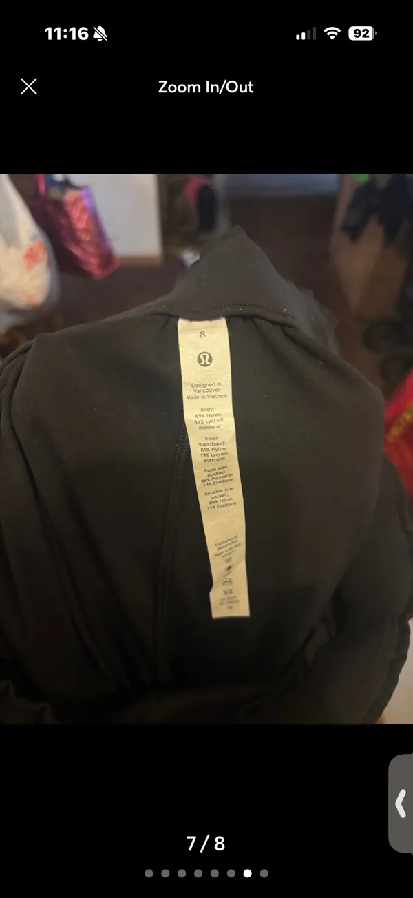 (8) Lululemon pants  - Image 7