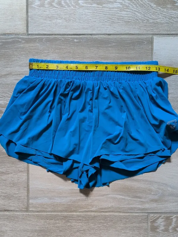 Luogongzi Flutter Shorts | Flowy Running Shorts With Spandex - Image 6