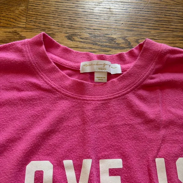 Spiritual Gangster Love Malibu Crewneck Sweatshirt Love Is The Answer - Image 3