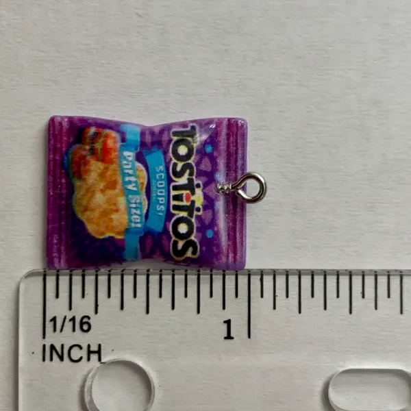 Tostitos Chips Charm Pendant Purple - Image 7